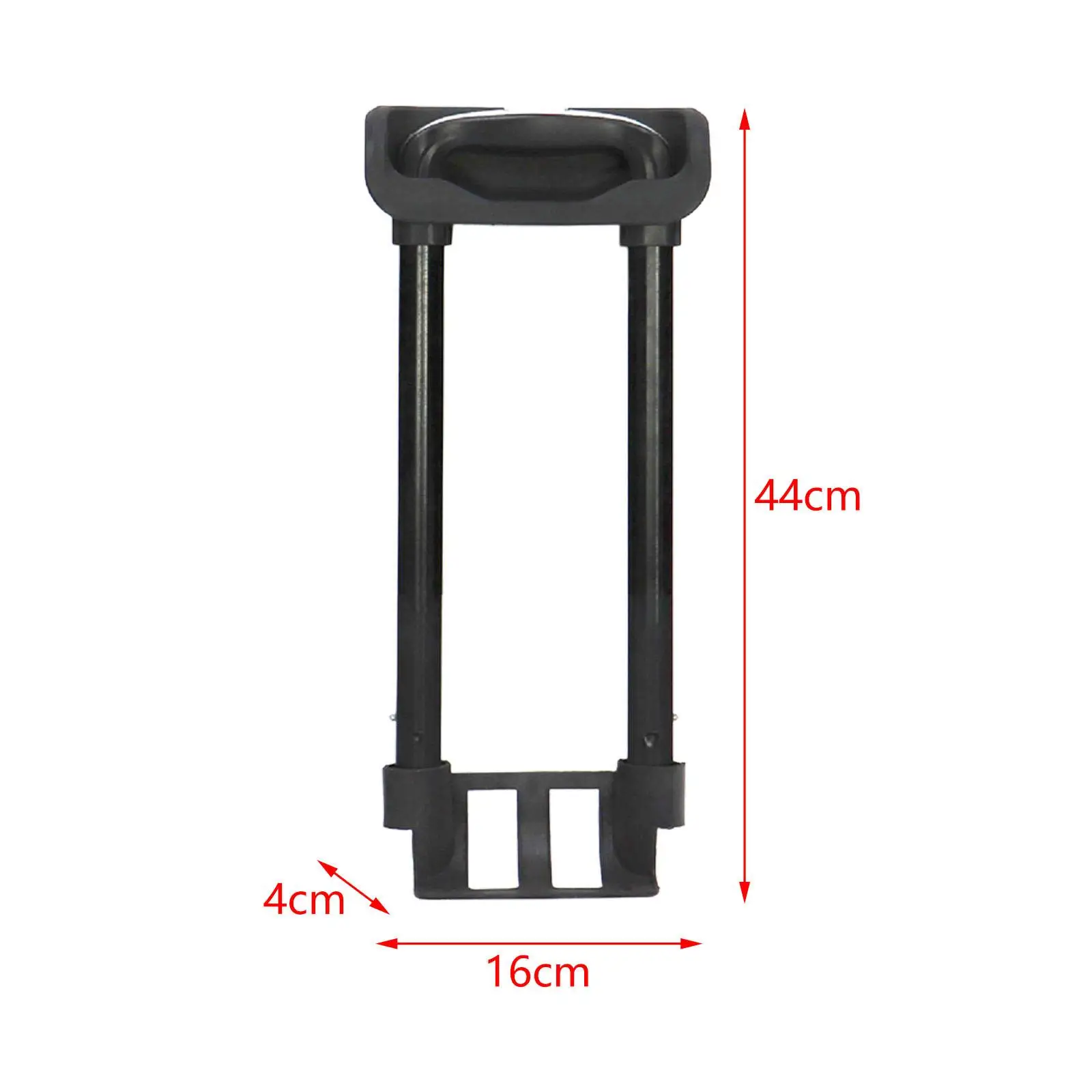 poignée télescopique de bagage pour hommes, mallette de transport, poignée de valise en aluminium portable, sports, voyage d'affaires, activités de plein air