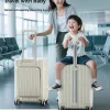 Bagage de maman, supports pour enfants, bagage de marche de 20 pouces pour hommes et femmes, bagage de voyage pour bébé, voyage parent-enfant, bord