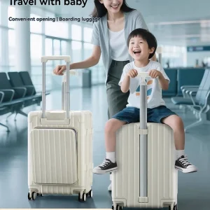 Bagage de maman, supports pour enfants, bagage de marche de 20 pouces pour hommes et femmes, bagage de voyage pour bébé, voyage parent-enfant, bord