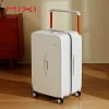 Mixi valise de voyage à poignée large de grande capacité 26 pouces vérifié dans les roues rigides bagages PC M9276DH