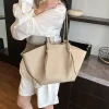 sac à mains femme de luxe sacs fourre tout sacs fourre tout à bandoulière de marque pour femmes, en cuir pu souple 2 en 1, grande capacité, ensemble fourre tout de shopping, sacs à main de luxe de styliste 2025