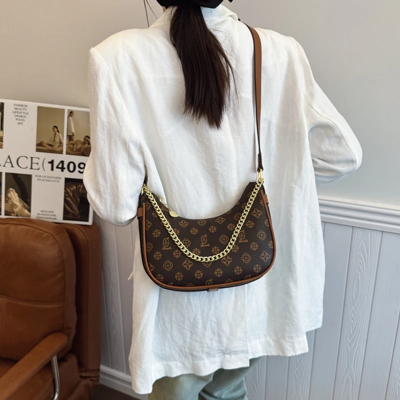 sac à bandoulière en cuir élégant pour femmes, sac messager à bandoulière, sac à main de créateur élégant pour dames