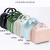 petite boîte de rangement durable de 14 pouces, vente en gros multiple, sac de maquillage à main couleur bonbon, mini valise portable
