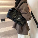 Sac à main Hobo en cuir PU, sac à bandoulière ample rétro à poignée supérieure, grands sacs de travail pour femmes, travail, Shopping, voyage