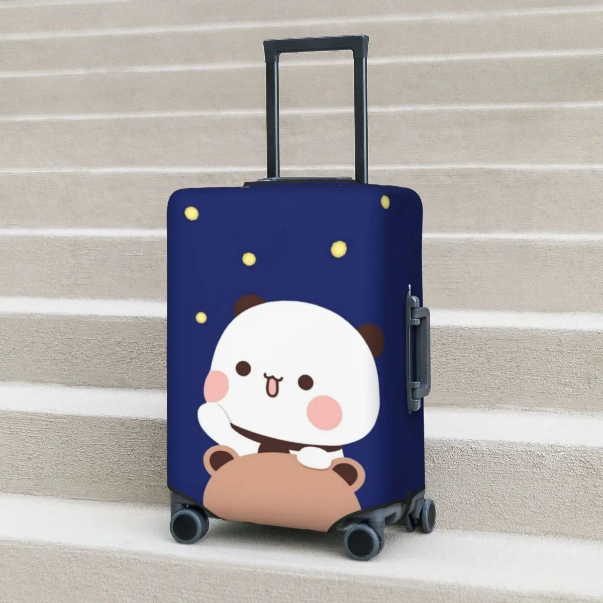 Juste de valise Bubu et Dudu, vacances Krasnobear, câlins d’amour, accessoires de bagages pratiques, protection de voyage Juste de valise Bubu et Dudu, vacances Krasnobear, câlins d’amour, accessoires de bagages pratiques, protection de voyage