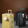 valise à main porte bagages coque rigide valise de voyage roulante avec roues spinner 20 24 26 28 30 pouces bagages