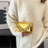 sac à main femme sacs pour femmes 2025 pochettes mode géométrique mini fête soirée sac à bandoulière sac à bandoulière boîte en or pochette