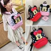sac à dos de dessin animé disney pour bébés garçons et filles, joli cartable minnie mickey mouse pour enfants, cartable de maternelle, cadeau pour enfants