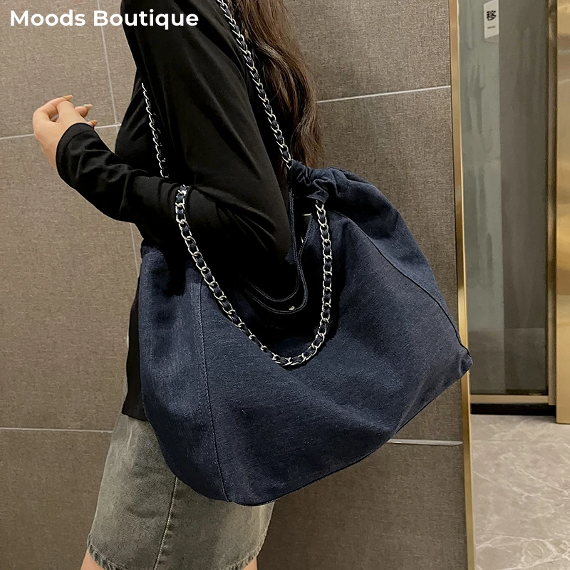 sac a mains femme sac de luxe femme sac luxe célèbre marque JOInitiated-Sacs fourre-tout en tissu denim pour femmes, sacs à main de créateur de luxe, grand style chic, document pur, acheteurs de grande capacité, 2023 sac a mains femme sac de luxe femme sac luxe célèbre marque JOInitiated-Sacs fourre-tout en tissu denim pour femmes, sacs à main de créateur de luxe, grand style chic, document pur, acheteurs de grande capacité, 2023