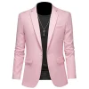 Blazer formel pour hommes, vestes trempées solides, blazers d’affaires décontractés, mode masculine, fête de mariage, grande taille, 6XL-M, printemps Blazer formel pour hommes, vestes trempées solides, blazers d’affaires décontractés, mode masculine, fête de mariage, grande taille, 6XL-M, printemps
