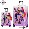 housse de bagage demon hunters anime kpop, convient aux valises de 18 à 32 pouces, protection de voyage souple