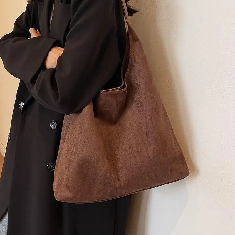 sac fourre tout rétro pour femmes, sac à main de styliste de luxe, sac de shopping de grande capacité, sac à bandoulière simple, nouveaux sacs hobos féminins