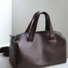 sacs pour femmes en cuir véritable femmes sacs à main à bandoulière grande capacité banlieue boston oreiller sac