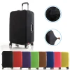 Housse de protection pour bagages en tissu extensible, étui anti-poussière pour bagages, adapté à la valise de 18 à 32 pouces, organisateur de voyage