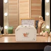 valise en papier portable, boîte de rangement, valises en carton réutilisables, boîte cadeau à bijoux, fournitures de fête de mariage, cadeau décoratif, 1 pièce