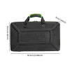 Étui de voyage antichoc pour équipement dj, étui eva double couche, sac de transport pour l'extérieur