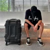 valise à roulettes grande capacité pour garçons, solide, épaisse, durable, bagage de voyage, silencieux, antichoc, étui d'embarquement, 20 po, 24/28 po