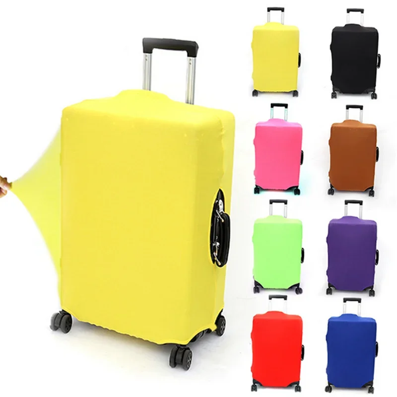 Juste de bagage de voyage élastique, housse de bagage, étui anti-poussière, accessoires de valise, 18 « à 30 » Juste de bagage de voyage élastique, housse de bagage, étui anti-poussière, accessoires de valise, 18 « à 30 »