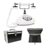 Valises personnalisées Livre d&rsquo;or audio Valise téléphonique, (Cet article est vendu comme une valise vide et n&rsquo;inclut pas de téléphone.)