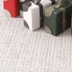 Mini valise et porte-documents pour maison de poupée 1:12, décor de modèle Miniature, accessoires de jouets pour maison de poupée