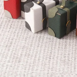 Mini valise et porte-documents pour maison de poupée 1:12, décor de modèle Miniature, accessoires de jouets pour maison de poupée Mini valise et porte-documents pour maison de poupée 1:12, décor de modèle Miniature, accessoires de jouets pour maison de poupée