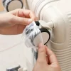 50/100 pièces housses de roue à bagages-roue de protection de valise anti-poussière, accessoires de voyage jetables pour valises à roulettes