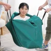 sacs à bagages mobiles imperméables extra larges, sac de courses pour linge, cubes en tissu non tissé 80x48x25cm, outil d'emballage de stockage à domicile