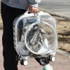 valise de voyage en plein air pour chat, sac à dos pour chat, sac à dos de grande capacité pour animaux de compagnie, outil de transport portable et respirant pour animaux de compagnie