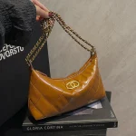 Sac à bandoulière en cuir de luxe pour femmes, Design classique élégant par un célèbre styliste, choix populaire, spacieux et élégant