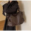 femme hobo sac à main grande capacité sacs à bandoulière grand style sac fourre tout dames en cuir souple hobos sacs de messager femmes Сумочки