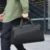Sac à bagages multifonctionnel de grande capacité avec plusieurs compartiments, adapté au fitness, aux voyages et aux voyages de nuit