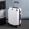 valise à bagages 20 26 pouces grande capacité simple à la mode voyage portable durabilité résistant à l'usure avec valise à roulettes