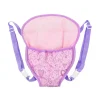 sac à dos de poupée pour poupées de 43cm, mini sac de transport, costume pour bébé né, adapté aux poupées de 18 pouces, cadeau d'anniversaire pour fille américaine