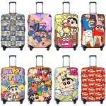 Housse de valise Crayon Shin-Chan, dessin animé Doodle, fournitures de bagages utiles pour vacances, Protection professionnelle