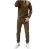 costume d'affaires luxueux pour hommes, grande taille, ensemble deux pièces, col élégant, tendance, lourd, à la mode