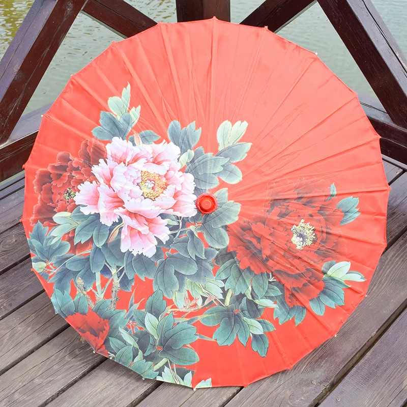 parapluies en papier huilé, costume de prairie, hanfu injgrill, parasol de plafond, ombrage décoratif, 70cm