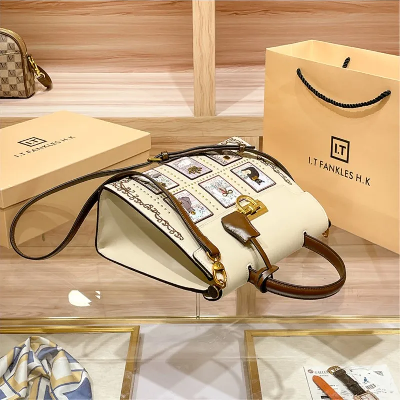 sac à main de marque pour femmes, sac à bandoulière léger de luxe haut de gamme de styliste rétro, nouvelle collection 2025