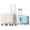 bagage roulant pour enfants valise à main de 20 pouces avec fonction de conduite pour chariot de voyage pour garçons et filles
