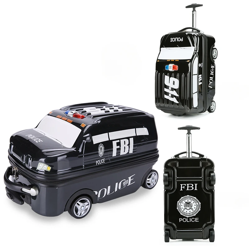 valise de voyage à roulettes pour enfants, bagages pour enfants de dessin animé mignon, peut être ldand monté, valises à roulettes, fermeture éclair