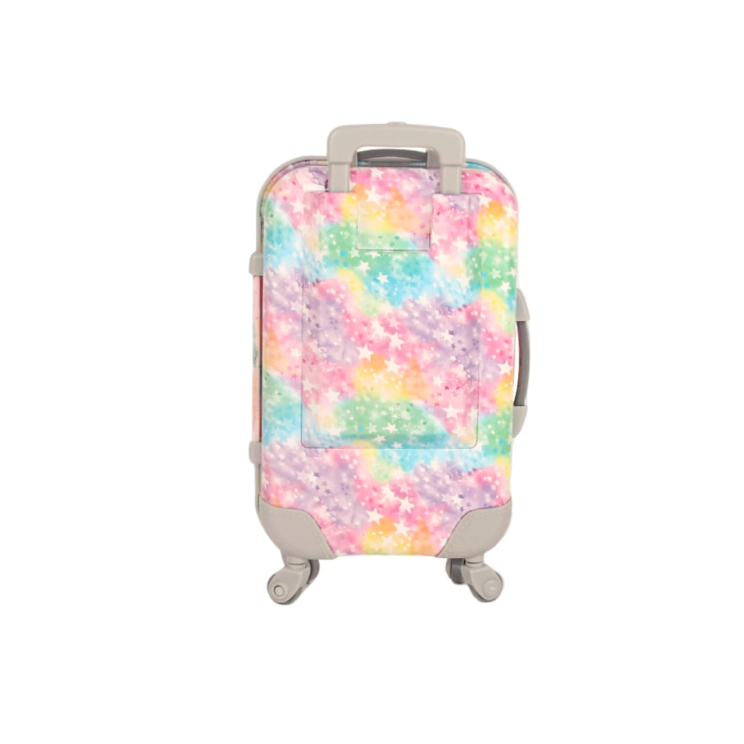 valise à revêtement coloré pour bébé, coffre en plastique couleur arc en ciel pour bébé de 43cm, nouveau né et 18 pouces, poupée américaine/og pour fille, jouets pour enfants