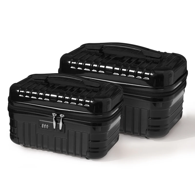 valise portable de 16 pouces, petit compartiment à bagages, sac de maquillage, boîte de rangement, boîte de voyage, valise légère et portable de 18 pouces