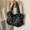 Femme Hobo sac à main grande capacité sacs à bandoulière grand style sac fourre-tout dames en cuir souple Hobos sacs de messager femmes Сумочки