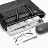 porte documents de grande capacité, sac à main pour documents, ordinateur portable, pack d'organisation, livre d'affaires, ipad, pochette de rangement électronique, fournitures, accessoires