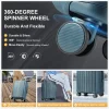 valise de voyage 2024 nouvelle grande capacité bagages roulants durable tsa valise cabine à main 20/24/28 pouces boîtier de chariot bagages