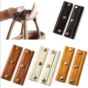 Housse de poignée de bagage – Protecteur de poignée en cuir souple, coussinet de bandoulière antidérapant pour valises et poussettes Housse de poignée de bagage – Protecteur de poignée en cuir souple, coussinet de bandoulière antidérapant pour valises et poussettes