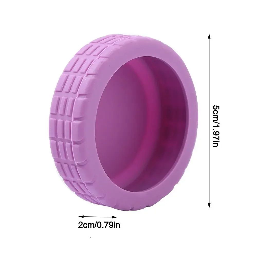 protecteur de roues de bagages en silicone, réduit l'usure des roues, pièces de valise, axes, housse de protection des roues de valise