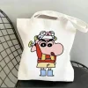 Sac à main drôle Shin Chan, sac à bandoulière à la mode, écologique, grande capacité, Portable, sac de Shopping de loisirs, sac à dos cadeau