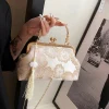 sac à bandoulière brodé de style chinois, sac à main élégant rétro, petit sac carré de luxe pour fête de mariage, pochette de soirée de styliste pour femmes