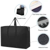 sacs à bagages mobiles imperméables extra larges, couleur unie, sac d'organisation de vêtements de grande capacité, outil d'organisation de rangement à domicile