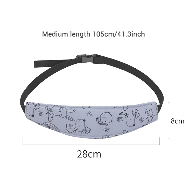 support de tête de siège de voiture pour bébé, ceinture de fixation de poussette pour enfants, parc réglable pour garçon et fille, positionneur de sommeil, oreillers de sécurité pour bébé